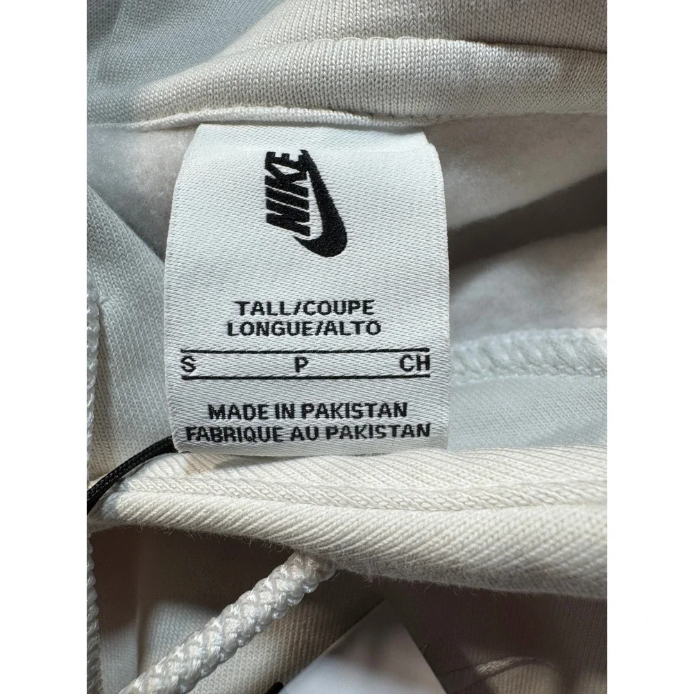 Nike Club‎ Fleece Hoodie Men Sz ST Sail White